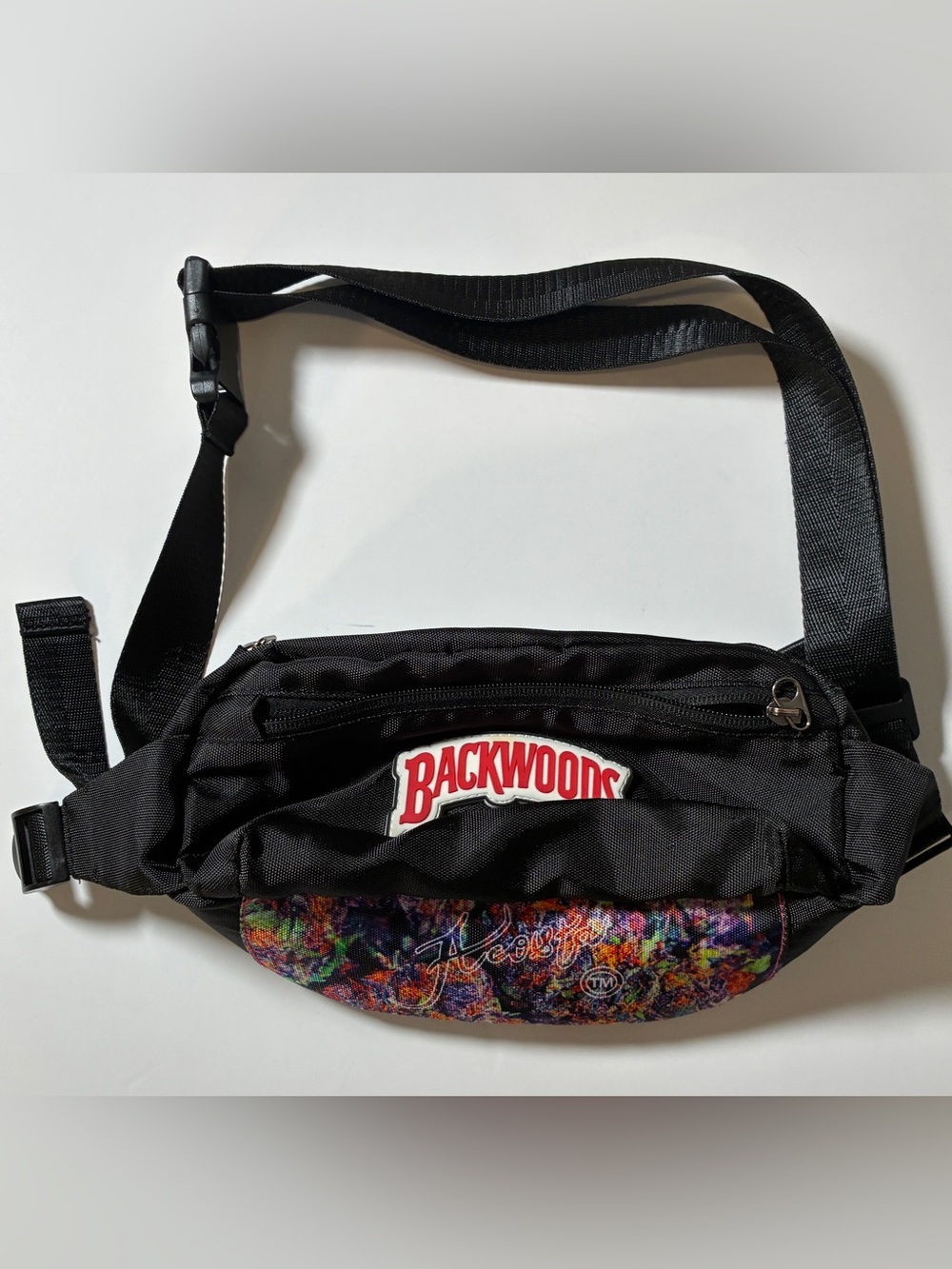 Backwoods x Acosta Clothing Fanny Pack Belt Bag Nug Print Black